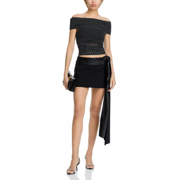 ALICE + OLIVIA Isadola Off-the-Shoulder Top - Picture 9 of 13